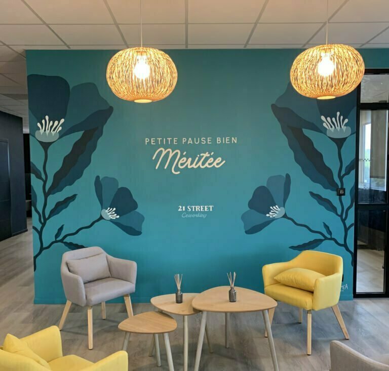 FRESQUE MURALE – ESPACE DÉTENTE